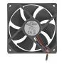 Computergehäuselüfter DELOCK 67297 92 mm, Kugellager, Luftstrom 1,21 m³/h, schwarz