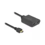 DeLOCK HDMI-Splitter 1 x HDMI-Eingang auf 2 x HDMI-Ausgang 4K 60 Hz