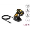 Handheld-Barcodescanner DeLOCK 90586 1D 2D kabellos Bluetooth induktive Ladestation
