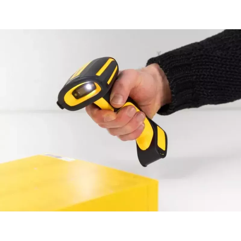 Handheld-Barcodescanner DeLOCK 90586 1D 2D kabellos Bluetooth induktive Ladestation