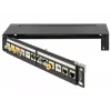 Wandmontierter Rack DeLOCK 43303 1U Schwarz