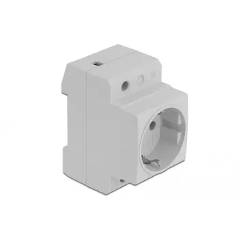 Steckdose CEE 7/3 DeLOCK 11472 Grau