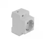 Steckdose CEE 7/3 DeLOCK 11472 Grau