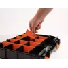 Aufbewahrungsbox DeLOCK 18417 Rechteckig Kunststoff Schwarz Orange 270x320x80mm