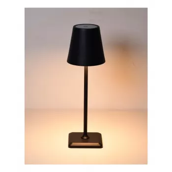 Techly I-LED LAMP-BK Tischleuchte Nicht austauschbare(s) Leuchtmittel 3 W E Schwarz
