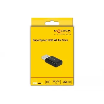 Netzwerkkarte DeLOCK 12550 WLAN USB Dual-Band Wi-Fi 5