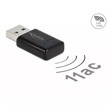 Netzwerkkarte DeLOCK 12550 WLAN USB Dual-Band Wi-Fi 5