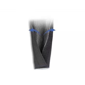 DeLOCK EMI-Abschirmgeflecht 1 m x 30 mm schwarz