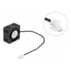 Lüfter DELOCK 67287 axial 4 cm, 5 V DC, Kugellager, 0,19 m³/h, schwarz