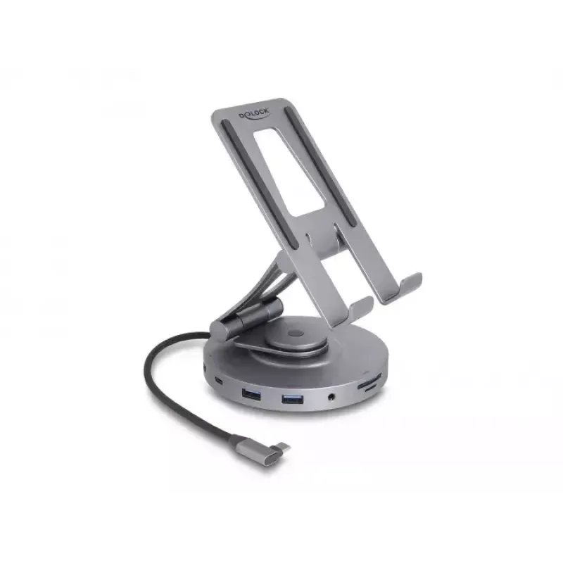 DeLOCK Tablet- und Laptop-Dockingstation 4K HDMI USB-Hub SD Micro SD PD 3.0