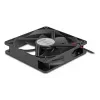 DELOCK 67292 Computergehäuselüfter 120 mm Schwarz, Kugellager, 5 V DC, Luftstrom 1,73 m³/h
