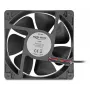 Lüfter DELOCK 67298 120 mm Schwarz 12 cm Kugellager 12 V DC 3,53 m³/h