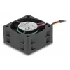 Computergehäuselüfter DELOCK 67299 — 40 x 40 x 20 mm, 24 V DC, Kugellager, 0,19 m³/h, schwarz