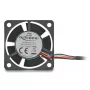 Computergehäuselüfter DELOCK 67299 — 40 x 40 x 20 mm, 24 V DC, Kugellager, 0,19 m³/h, schwarz