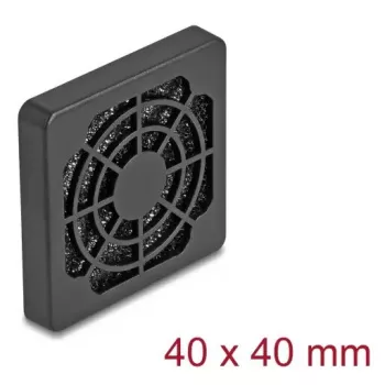 Lüftergitter DeLOCK 67309 ABS Schwarz 43,5 mm 32x32 mm