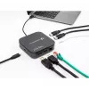 DeLOCK Thunderbolt 3 Mini Dockingstation 8K DisplayPort HDMI USB LAN Audio PD 3.0