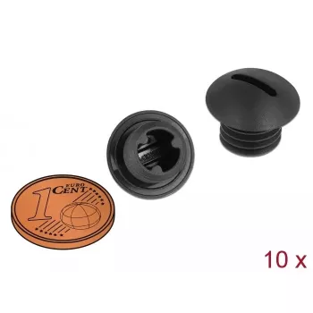 Rohrkappe DeLOCK 60228 Schwarz Nylon