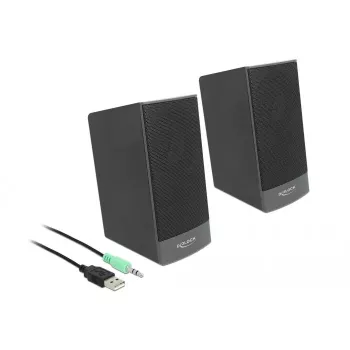 Stereolautsprecher DELOCK 27001, 2.0, USB-betrieben