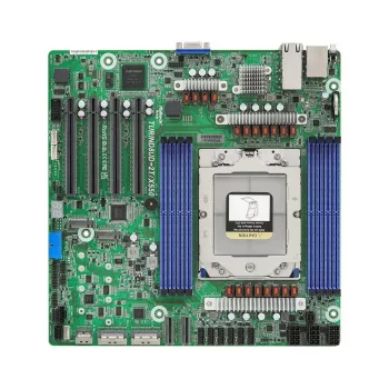 Motherboard ASROCK TURIND8UD-2T/X550 - AMD SoC, Socket SP5, 8x DIMM, bis zu 256 GB, 10GbE Intel X550-AT2