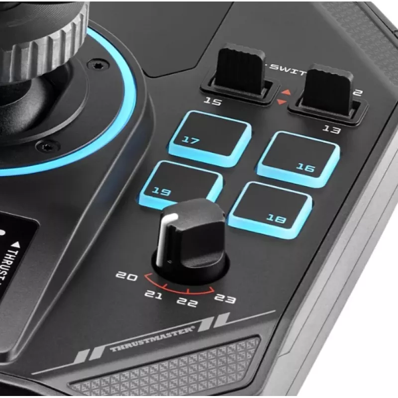 Gaming-Lenkradbasis Thrustmaster Sol‑R 5 Base Schwarz USB Typ‑C, Analog/Digital, für PC, 196×196×67 mm
