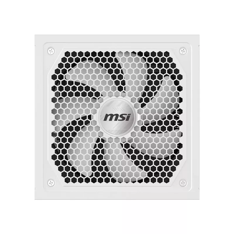 Netzteil MSI MAG A1000GL PCIE5 WHITE 1000 W ATX 24-Pin, 80 PLUS Gold, 135 mm Lüfter