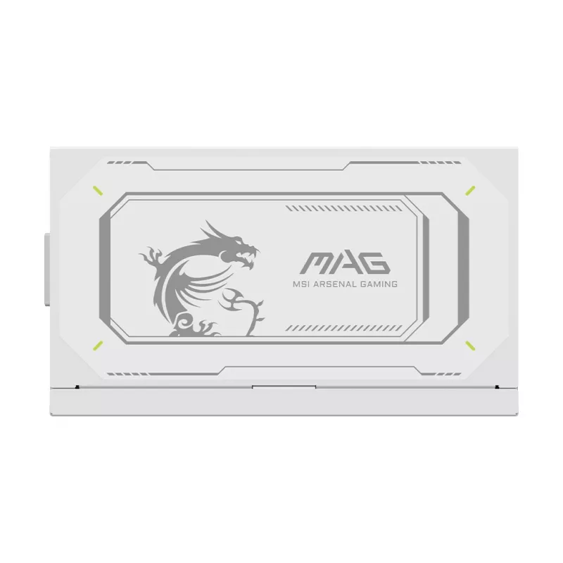 Netzteil MSI MAG A1000GL PCIE5 WHITE 1000 W ATX 24-Pin, 80 PLUS Gold, 135 mm Lüfter