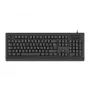 CONCEPTRONIC USB-Tastatur mit Smart-ID-Kartenleser KAYNE01IT — Full-Size 105 Tasten, italienisches Layout, kabelgebunden, 1,5 m Kabel, Schwarz