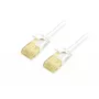 Equip Cat.6A U/UTP schlank-Patchkabel 0,25m Weiß 10000 Mbit/s