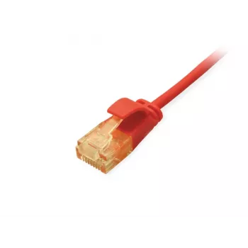 Equip Cat.6A U/UTP schlank Patchkabel 0,25 m Rot 10000 Mbit/s