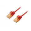 Equip Cat.6A U/UTP schlank Patchkabel, 1,5 m, Rot