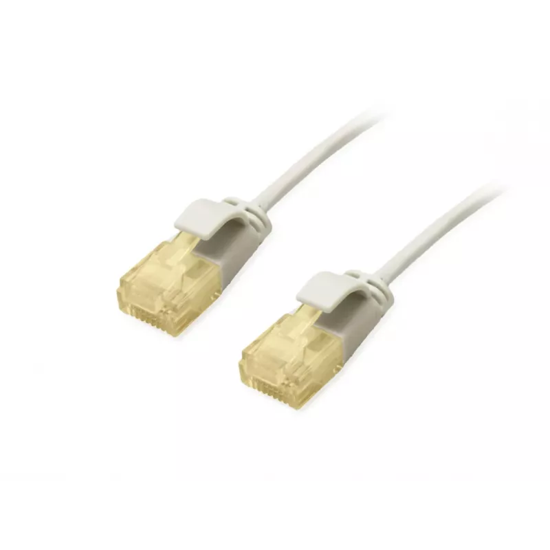 Equip Cat.6A U/UTP schlank Patchkabel 0,15 m Grau 10000 Mbit/s