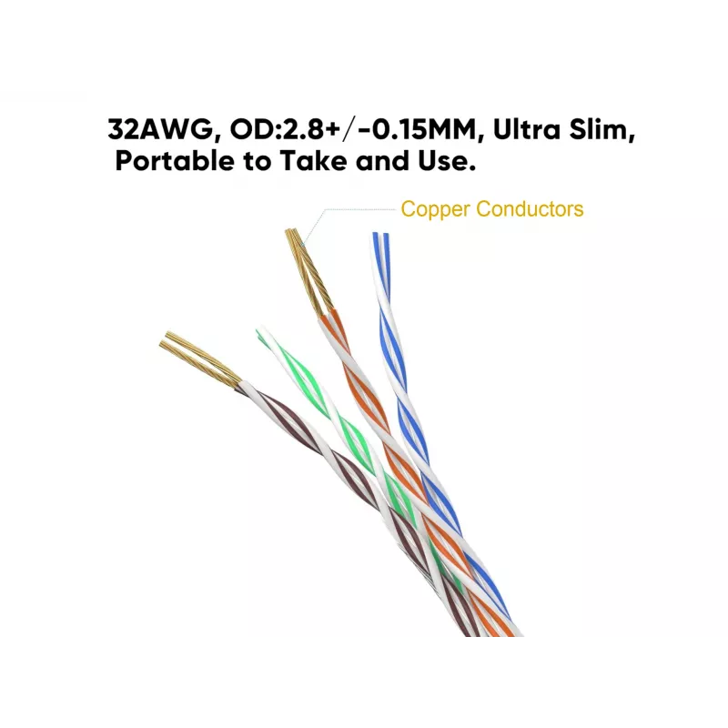 Equip Cat.6A U/UTP schlank Patchkabel 0,5 m Grau