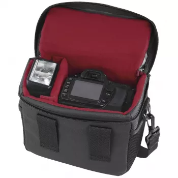 Kompakte Tasche Hama Valletta 00185074 Schwarz