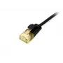 Equip Cat.6A U/UTP schlank Patchkabel, 3,0 m, Schwarz