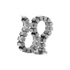 Kabelkanal Equip Deluxe Kabel Management Spine Grau