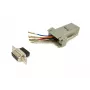 Equip DB9 auf RJ45 Adapter Female Seriell Grau 72x33x16mm
