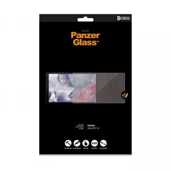 PanzerGlass® Displayschutzfolie Samsung Galaxy Tab A7 Lite, Samsung, Samsung - Galaxy Tab A7 Lite, Trockenanbringung, Kratzfest, Stoßfest, Transparent, 1 Stk.