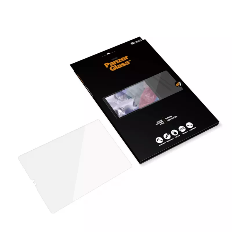 PanzerGlass® Displayschutzfolie Samsung Galaxy Tab A7 Lite, Samsung, Samsung - Galaxy Tab A7 Lite, Trockenanbringung, Kratzfest, Stoßfest, Transparent, 1 Stk.