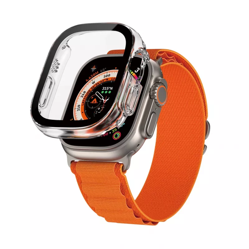 PanzerGlass ® Full Body Transparent mit D3O® Apple Watch Ultra | Ultra 2 | 49mm