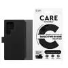 Handyhülle PanzerGlass CARE Feature Case Tango Two-in-One Wallet, kompatibel mit Samsung Galaxy S24 Ultra, transparent