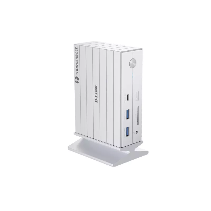 D-Link DUF-E01/E Laptop-Dock/Port-Replikator Kabelgebunden Thunderbolt 4 Weiß