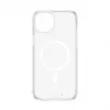 Schutzhülle HardCase MagSafe Handyhülle PanzerGlass für iPhone 15 Plus — transparentes recyceltes Kunststoff, passend für 6,69-Zoll-Bildschirm