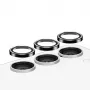 PanzerGlass Hoops Kameralinsen-Schutz Samsung Galaxy S23 FE Schwarz Kratzfest Stoßfest
