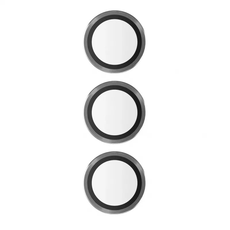 PanzerGlass Hoops Kameralinsen-Schutz Samsung Galaxy S23 FE Schwarz Kratzfest Stoßfest