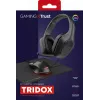 Trust GXT 790 Tridox 3-in-1 Gaming-Bundle (Headset, Maus, Mauspad), Schwarz