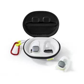 Hama Spirit Athletics Headset True Wireless Stereo (TWS) Ear-hook Sports Bluetooth Weiß, Gelb