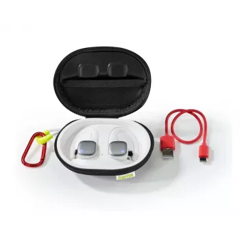 Hama Spirit Athletics Headset True Wireless Stereo (TWS) Ear-hook Sports Bluetooth Weiß, Gelb