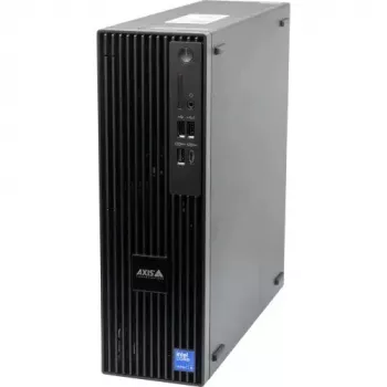 Video-Encoder/Decoder AXIS S9302 MkII Schwarz — 1 Videoeingang, Wiedergabe auf 36 Kanälen, 16 GB interner Speicher, 100–240 V AC