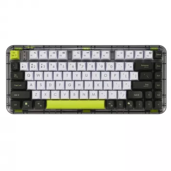 ASUS Jelly75 KD201 Mechanische Tastatur, 75% Layout, USB, RF Wireless und Bluetooth, Mehrfarbig