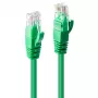 Lindy 0,3m Cat.6 U/UTP Netzwerkkabel, Grün